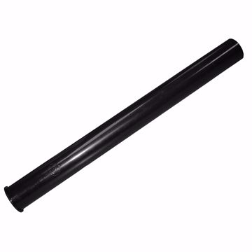 Picture of 1-1/2" x 16" Black Plastic Flanged Tailpiece