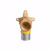 Picture of 26 mm (3/4" eq.) x 3/4" FPT PEXALGAS® Drop Ear 90° Elbow