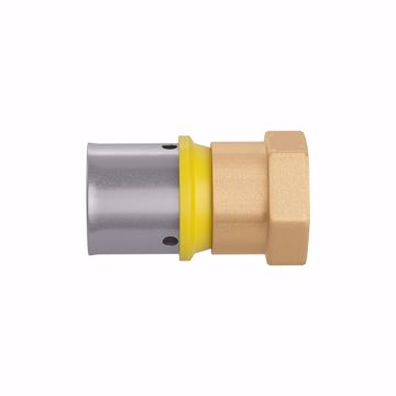 Picture of 20 mm (1/2" eq.) x 1/2" FPT PEXALGAS® Adapter