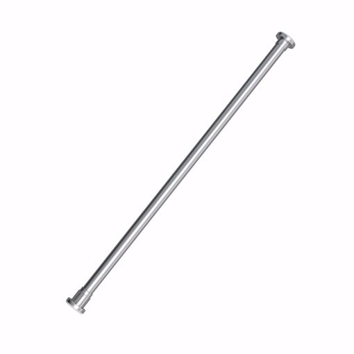 Picture of 5' Aluminum Shower Rod with Die Cast Jiffy Flanges, Carton of 50