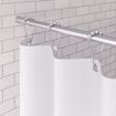 Picture of 58"-61" Adjustable Aluminum Shower Rod, Carton of 50