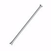 Picture of 5' Aluminum Shower Rod with Plastic Jiffy Flanges, Carton of 10