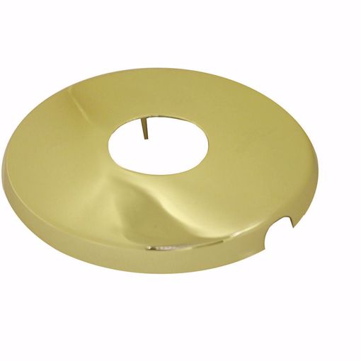 Picture of Polished Brass 1/2" Shower Arm Flange with Set Screw