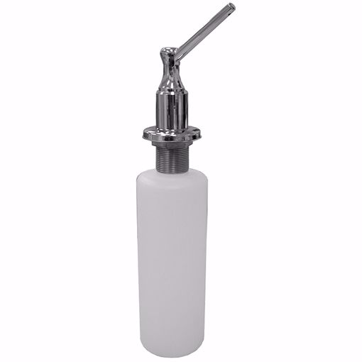Picture of Chrome Plated Lotion and Soap Dispenser with Brass Pump