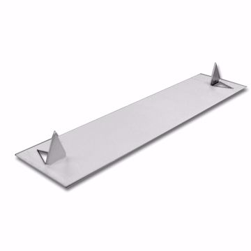 Picture of 1-1/2" x 6" Self-Nailing Stud Guard, 18 Gauge, Carton of 100