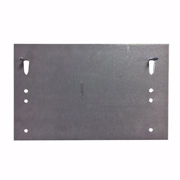 Picture of 5" x 8" Self-Nailing Stud Guard, 16 Gauge, Carton of 25