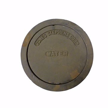 Picture of 8" Sewer Box Water Lid and Ring