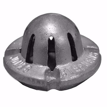 Picture of 2" Aluminum Bottom Dome For Cast Iron Sinks