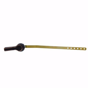 Picture of Oil Rubbed Bronze Tank Trip Lever with 10" Brass Arm, Metal Spud and Nut