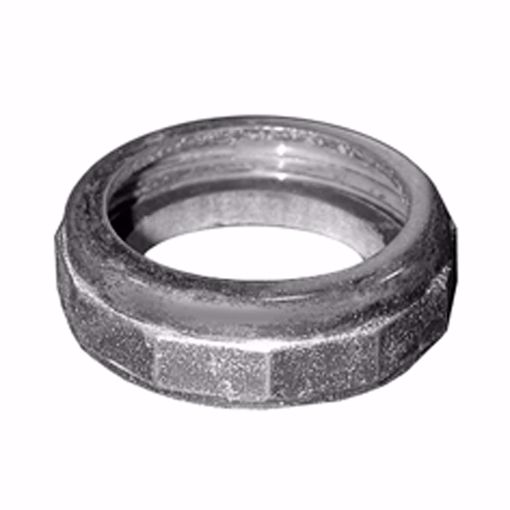 Picture of 1-1/4" x 1-1/4" Chrome Plated Die Cast Slip Joint Nut and Washer, 25 pcs.