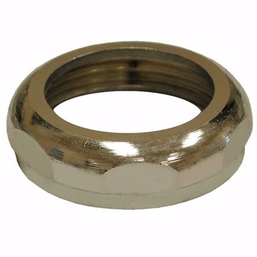 Picture of 2" x 2" Chrome Plated Brass Slip Joint Nut, 25 pcs.
