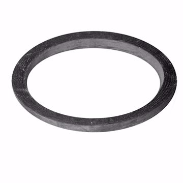 Picture of 1-1/4" x 1-1/4" Rubber Square Cut Slip Joint Washer, 100 pcs.