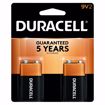 Picture of Duracell Coppertop 9V Alkaline Batteries, 2 Pack