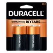 Picture of Duracell Coppertop D Alkaline Batteries, 2 Pack