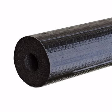 Picture of 1/4" ID Titan™ Seamless Black UV Resistant Rubber Pipe Insulation, 1/2" Wall Thickness, 510 ft. per Carton