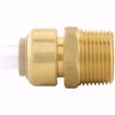 Picture of 3/8" x 1/2" MPT PlumBite® Push On Reducing Adapter, Bag of 1