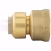 Picture of 3/8" x 1/2" FPT PlumBite® Push On Reducing Adapter, Bag of 1