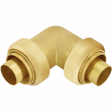 Picture of 1-1/4" PlumBite® Push On 90° Elbow, Bag of 1