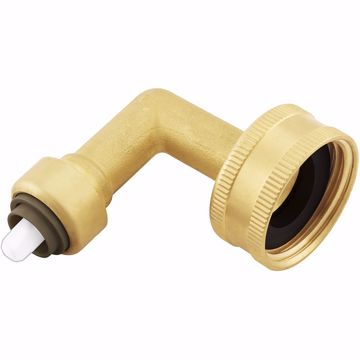Picture of 1/4" X 3/4" GH PlumBite® Push On Dishwasher 90° Elbow, Bag of 1