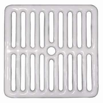 Picture of Full Top Grate for Porcelain Coated Floor Sinks