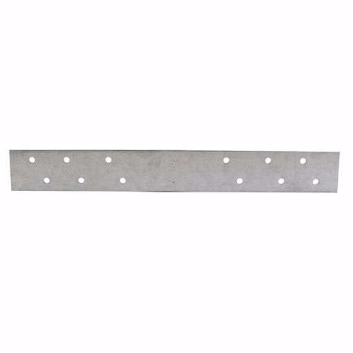 Picture of 3" x 24" Galvanized Steel Standard F.H.A. Strap with 6 Offset Holes, 16 Gauge, Box of 50
