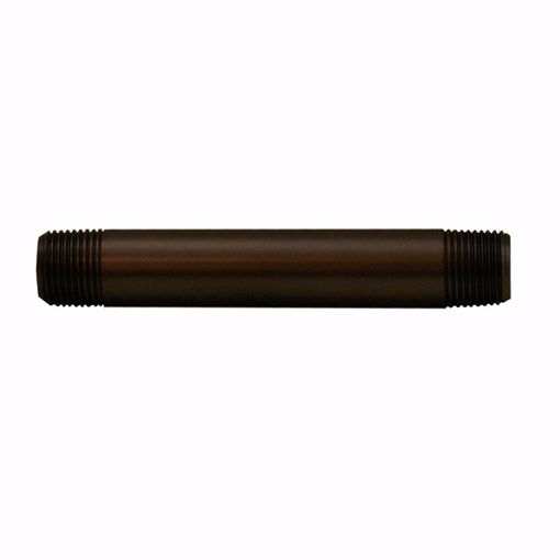 Picture of Oil Rubbed Bronze 3/8" x 4" Brass Nipple