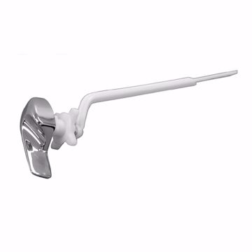 Picture of Chrome Plated Tank Trip Lever for Kohler® 8" Side Mount Plastic Arm with Plastic Spud and Nut Wellworth®/Barrington™ Old Style