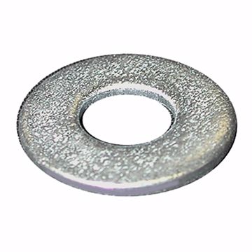 Picture of 1/4" (1-1/2" OD) Zinc Plated Fender Washer, 100 pcs.