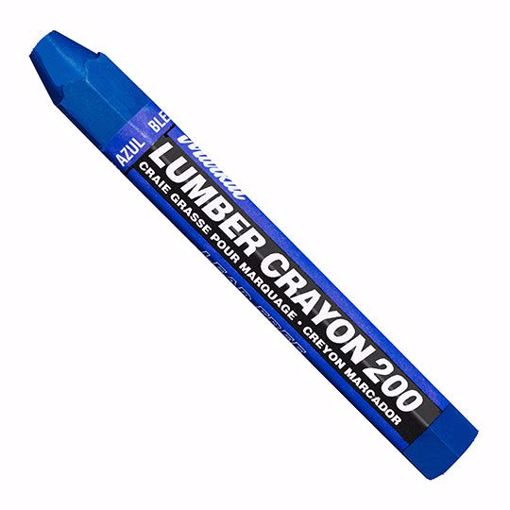 Picture of Blue Lumber Crayon, Carton of 12