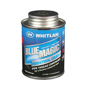 Picture of 1/2 Pint, Whitlam "Blue Magic" Pipe Joint Compound, Carton of 24