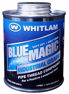 Picture of 1 Pint, Whitlam "Blue Magic" Pipe Joint Compound, Carton of 12