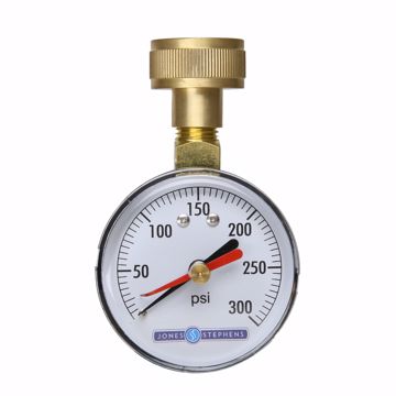 Picture of 2-1/2" 300 psi Water Test Gauge with Memory Pointer