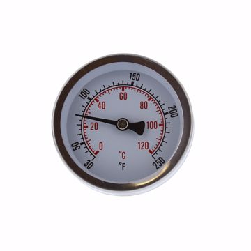 Picture of 2-1/2" Dial Thermometer with 1/2" MNPT Connection