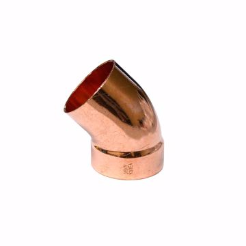 Picture of 1-1/4" Ftg x C Wrot Copper DWV 45º Street Elbow