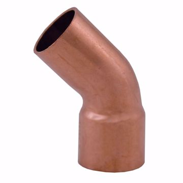 Picture of 1-1/4" Ftg x Wrot Copper 45° Street Elbow