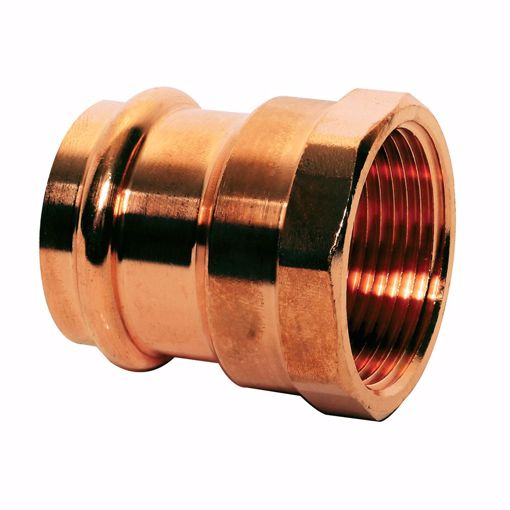 Picture of 1/2" x 1/2" Copper Press x FPT Female Adapter