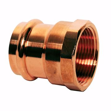 Picture of 3/4" x 3/4" Copper Press x FPT Female Adapter