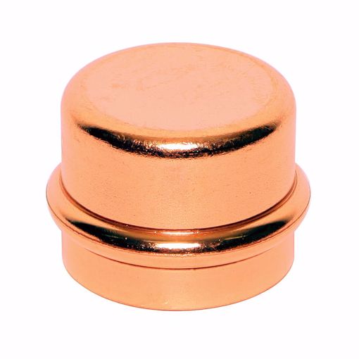 Picture of 1/2" Copper Press Cap