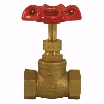 Picture of 3/4" Threaded Brass Stop Valve