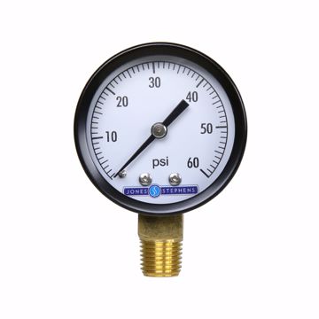 Picture of 2" 60 psi Pressure Gauge