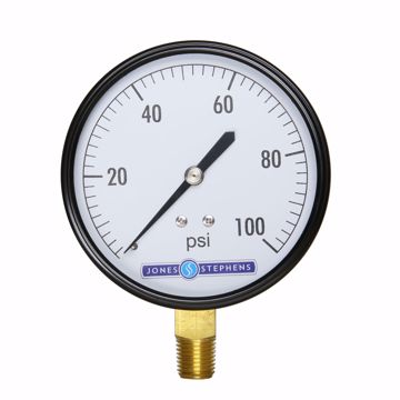 Picture of 3-1/2" 100 psi Pressure Gauge