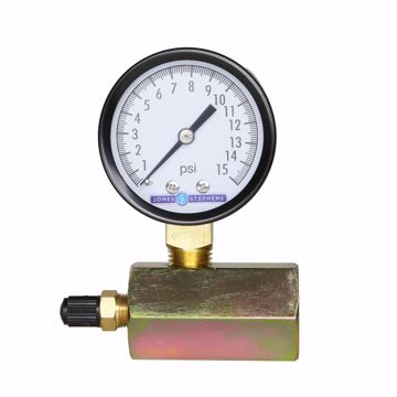 Picture of 2" 15 psi Gas Test Gauge Assembly