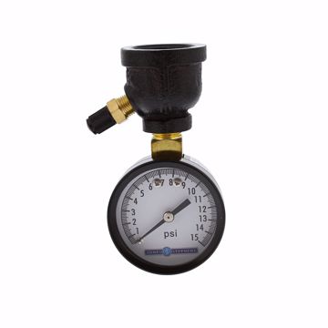 Picture of 2" 15 psi Gas Test Gauge Assembly, Bell Style with 3/4" Connection