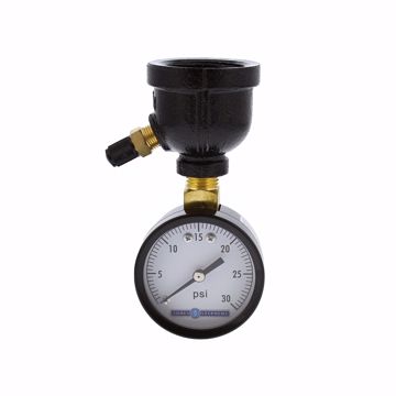 Picture of 2" 30 psi Gas Test Gauge Assembly, Bell Style with 1" Connection