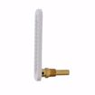 Picture of 1/2" Hot Water Thermometer with Brass Well, Angle Pattern