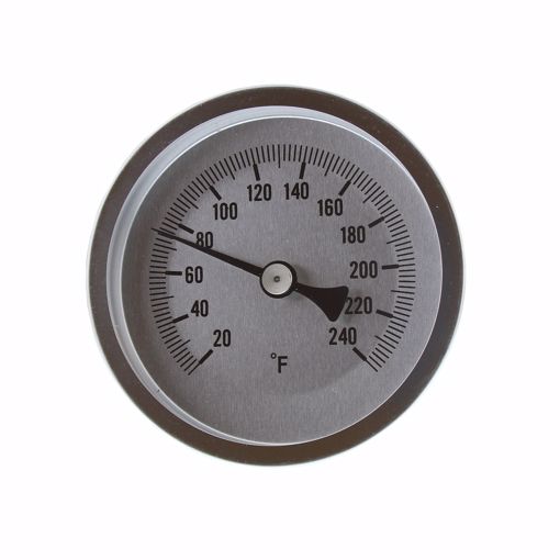 Picture of 3" Bi-Metal Dial Thermometer, Back Mount