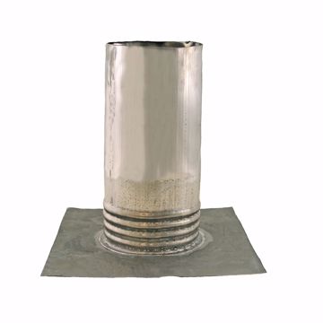 Picture of 4" Lead Roof Flashing with 10-1/2" x 11-1/4" Flange, Carton of 6