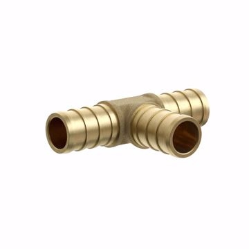 Picture of 1" F1807 Brass PEX Tee, Bag of 25