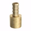 Picture of 3/8" F1807 x 1/2" Male Brass PEX Sweat Adapter, Bag of 50