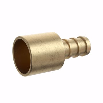 Picture of 1/2" F1807 Brass PEX Male Sweat Adapter, Bag of 100
